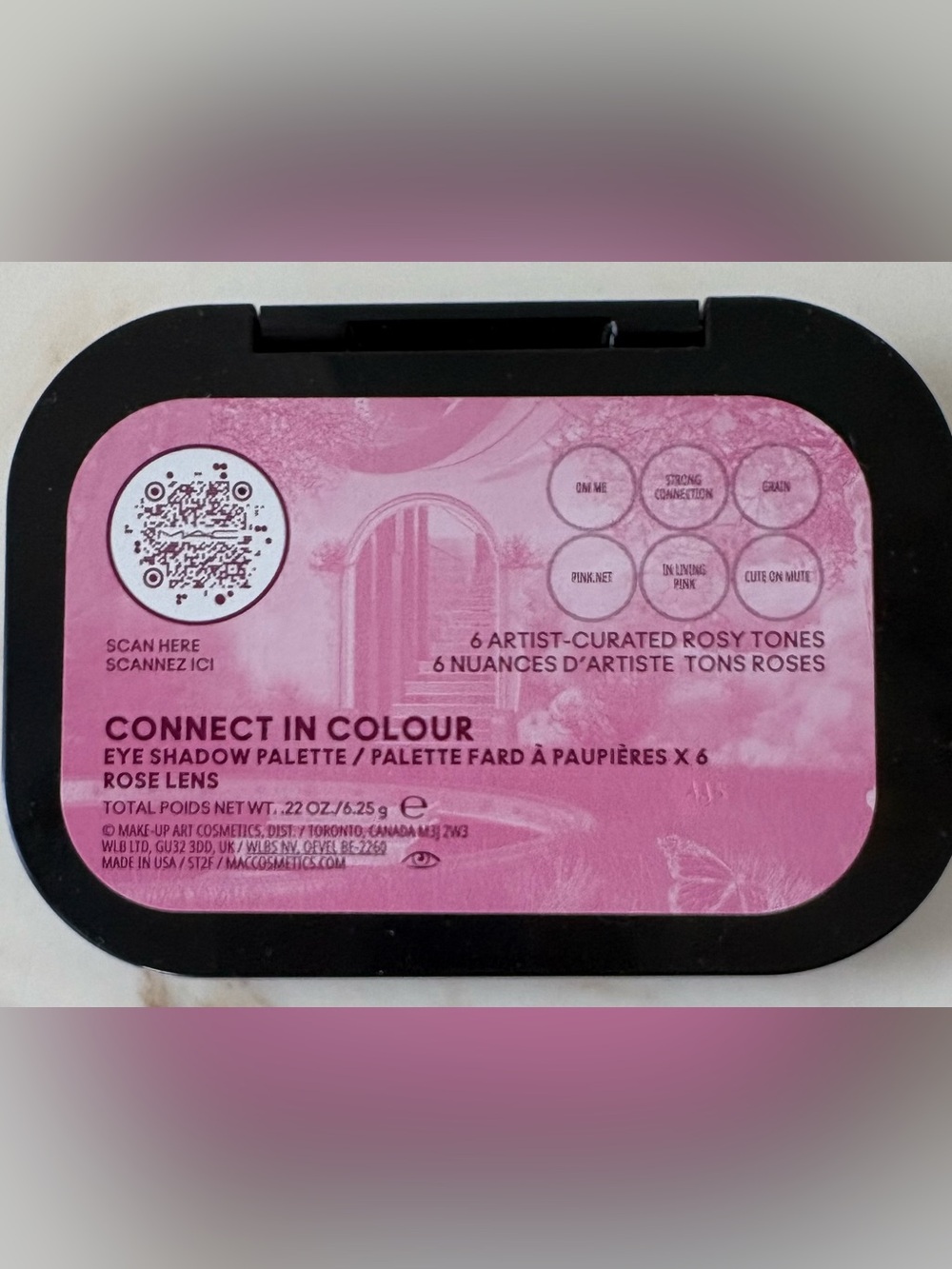 MAC Connect In Colour Eye Shadow Palette - Rose Lens, NEW w/o Box - Picture 3 of 6